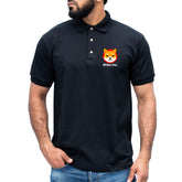 Shiba INU Coin Polo Shirt Crypto Currency Digital Coin Token Trader Investor Trading Investing ETH BTC Blockchain Platform gift for him her